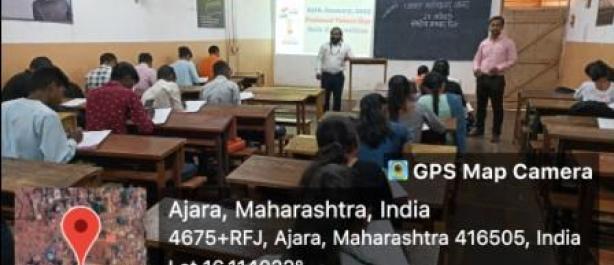 Organised Quiz Competition  on  ocassion of  'National Voter's Day' on 25/01/2023