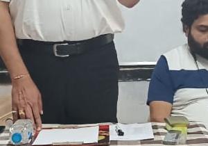 आजरा महाविद्यालयात ‘Use of ICT’ विषयावर अतिथी व्याख्यान
