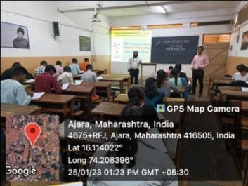 Organised Quiz Competition on ocassion of 'National Voter's Day' on 25/01/2023 Organised Quiz Competition on ocassion of 'National Voter's Day' on 25/01/2023