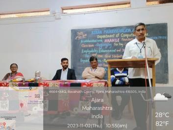 Department of Computer Science Organized 6 days Training Program